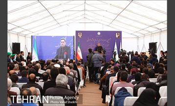 آیین آغاز بهره برداری از 4 پروژه فنی و عمرانی شهر 28