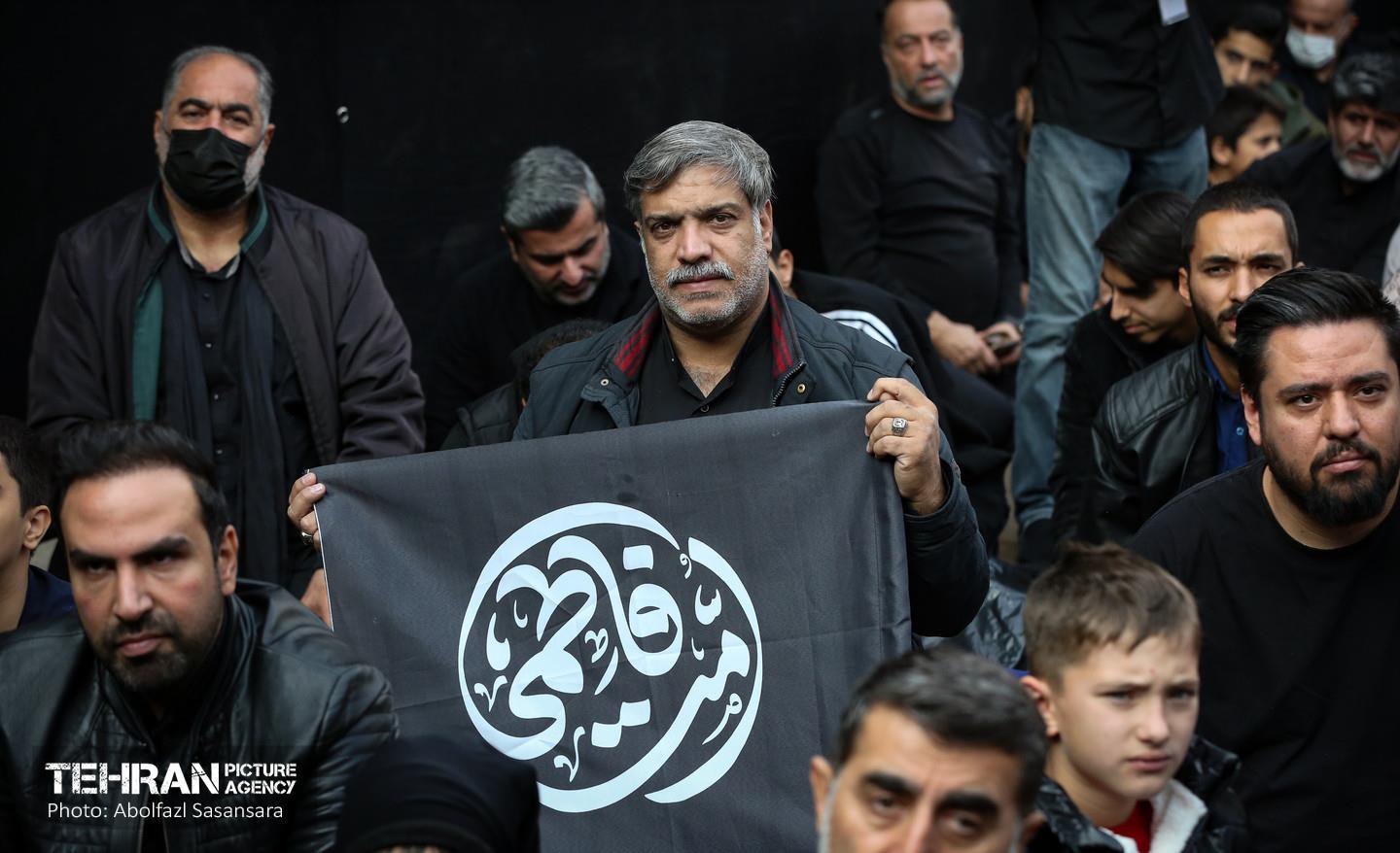 عزاداری شهادت حضرت فاطمه(س) در منطقه 8 33