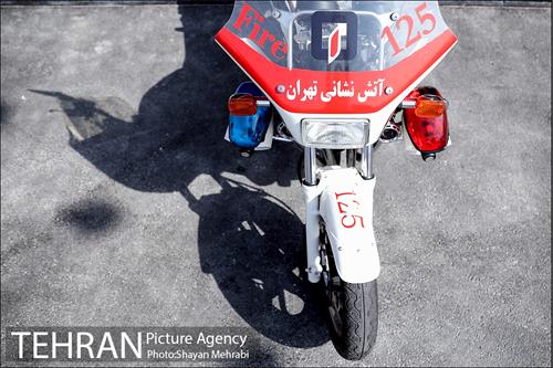 افتتاح ایستگاه ١٣٢ آتش نشانى شهردارى تهران 5