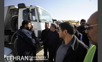 بازدید اعضاء شورای اسلامی شهر تهران از سرپل ذهاب 4