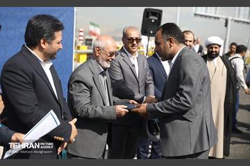 افتتاح دسترسی بزرگراه شهید سلیمانی به بزرگراه شهید یاسینی 10