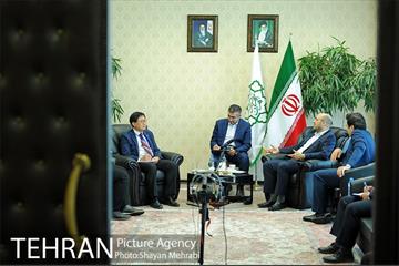 دیدار میهمانان خارجی حاضر در اجلاس جهانی شوراها و شهرداران با رییس مرکز ارتباطات و امور بین الملل شهرداری تهران 26