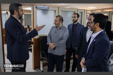 بازدید مدیرکل حوزه شهردار تهران از مرکز مطالعات و برنامه‌ریزی شهرداری تهران 13