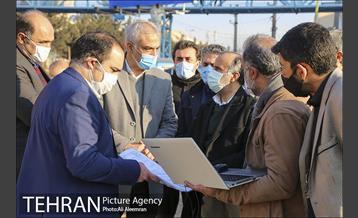 بازدید مصطفی سلیمی از پروژه های منطقه 4