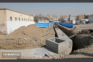 کانال جمع‌آوری آب‌های سطحی خیابان بهار