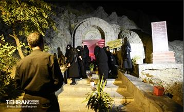 مراسم شب هشتم محرم در کهف الشهدا 16
