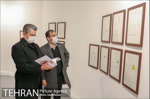 بازدید مدیران شهری و اعضای شورای شهر تهران از نمایشگاه تهران از منظر هنرمندان-3 26