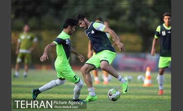 تمرین تیم فوتبال سایپا  تهران 16