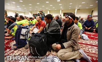 مراسم اعزام کاروان خادم الحسین (ع) شهرداری تهران به عتبات عالیات با حضور شهردار تهران 3