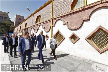بازدید شهردار تهران از دبیرستان البرز 6