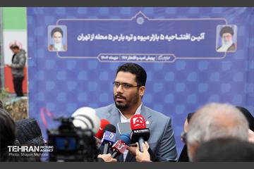 آیین افتتاحیه ۵ بازار میوه و تره‌بار 44
