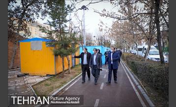 بازدید صبحگاهی سرپرست منطقه ۸، از پروژه‌های عمرانی منطقه 2