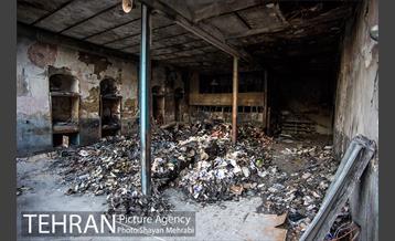 بازدید شهردار تهران از خسارت آتش سوزی اخیر میدان حسن آباد 23