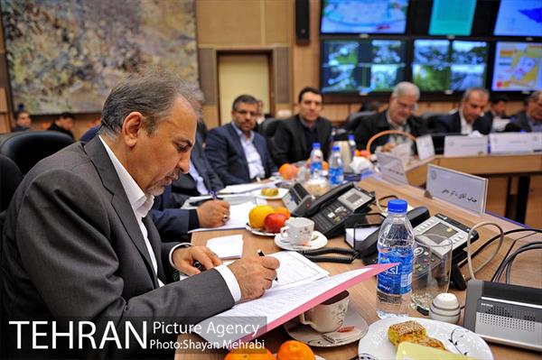 جلسه شورای هماهنگی ستاد مدیریت بحران با حضور دکتر نجفی شهردار تهران 18