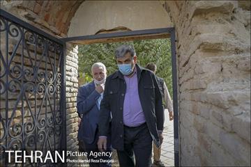 بازدید حناچی از باغ اتحادیه 29