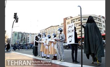 اجراهای خیابانی کمپین از خودمان شروع کنیم 9