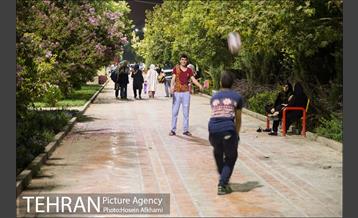 حضور شبانه مردم در بوستان بهمن‎ 18