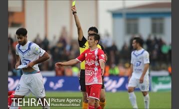 دیدار ملوان انزلی و پرسپولیس در لیگ برتر فوتبال 16