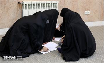 میز خدمت در مسجد جامع ابوذر منطقه ۱۷