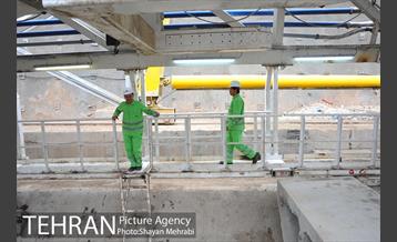 آغاز  حفاری تونل  محور جنوبی خط 6 مترو تهران 35