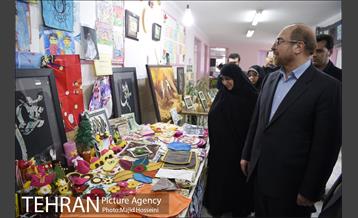 دیدار دکتر قالیباف از مدرسه استثنایی توحید 5