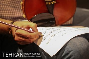 تمرین کنسرت آنلاین نغمه های تهران در برج میلاد 5