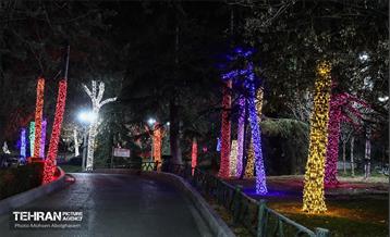 جشنواره «نور در یلدای ایرانی» در بوستان ملت 13