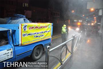 طرح ضدعفونی معابر شهری 22