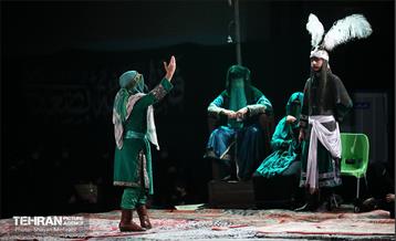 مراسم تعزیه خوانی شب عاشورا 9
