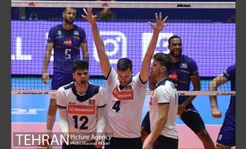 لیگ جهانی والیبال فرانسه و پرتقال 9