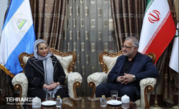دیدار شهردار تهران با هئیتی از کشور نیکاراگوئه  27