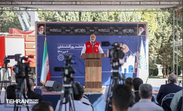 آیین گرامیداشت روز آتش نشان با حضور شهردار تهران 69