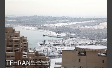 پس از یک روز برفی در پایتخت 11