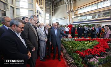 آیین افتتاح نوزدهمین نمایشگاه بین‌المللی گل و گیاه 14