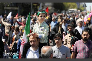 راهپیمایی روز قدس در پایتخت - 3 13