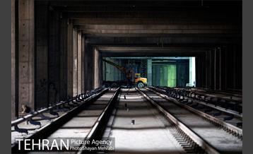 "پایانه اکباتان" اولین و تنها پارکینگ زیرزمینی قطارهای شهری 33