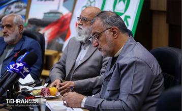 آیین رونمایی از طرح‌های ایمنی و مدیریت بحران شهر تهران 16