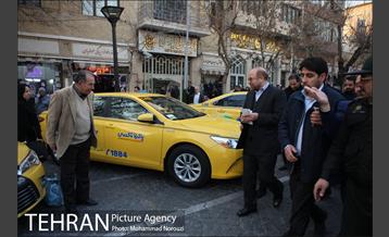 آیین رونمایی و بهره برداری از ناوگان حمل و نقل پاک با حضور دکتر قالیباف 42