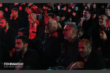 عزاداری شب هشتم ماه محرم در میدان نبوت 34