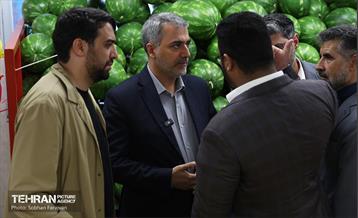 آیین بهره‌برداری از ۴ بازار میوه و تره‌بار 6