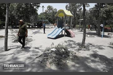 بوستان ایثار در منطقه ۲۰ به چرخه خدمت بازگشت 32