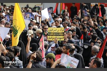 تشییع پیکر شهید اسماعیل هنیه در تهران - 2 38