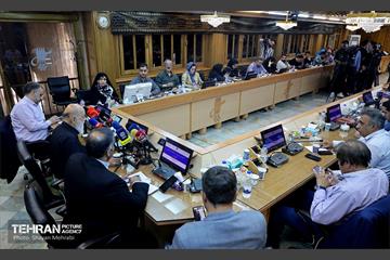 نشست خبری رئیس شورای اسلامی شهر تهران  1