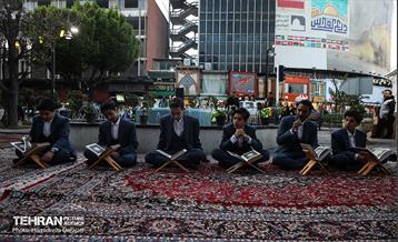 پویش ماه مهربانی و برپایی سفره کریمانه در منطقه 6