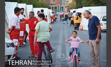 مانور زلزله امن و اسکان اضطراری منطقه 5 13