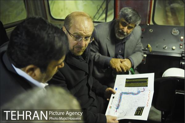 بازدید شهردار تهران از بخش میانی خط 7 مترو 5