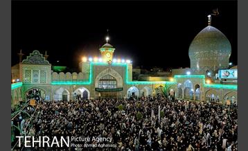 مراسم احیای شب بیست وسوم ماه رمضان درحرم حضرت عبدالظیم حسنی(ع) 35