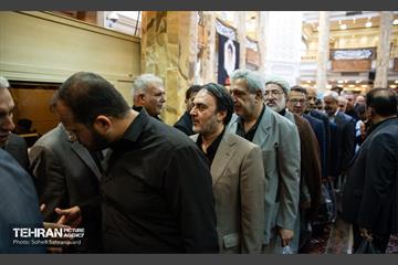 مراسم ختم مادر شهیدان مظفر