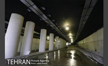 بهره برداری آزمایشی زیرگذر کوی نصر (گیشا) 1