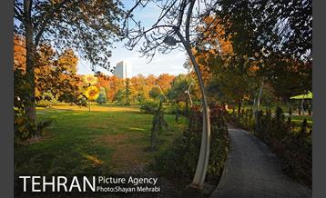 طبیعت پاییزی بوستان لاله 10